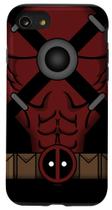 Capa para Celular Marvel Deadpool iPhone SE 2020 7 8 Capa para Celular Marvel Deadpool iPhone SE 2020 7 8