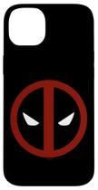 Capa para Celular Marvel Deadpool Logo Minimalista iPhone 14 Plus Capa para Celular Marvel Deadpool Logo Minimalista iPhone 14 Plus
