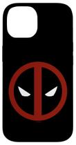 Capa para Celular Marvel Deadpool Logo Minimalista iPhone 14 Capa para Celular Marvel Deadpool Logo Minimalista iPhone 14