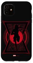 Capa para Celular Marvel Viúva Negra Ampulheta Vermelha iPhone 11 Capa para Celular Marvel Viúva Negra Ampulheta Vermelha iPhone 11