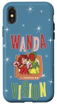 Capa para Celular Marvel WandaVision TV Retrô iPhone X/XS Capa para Celular Marvel WandaVision TV Retrô iPhone X/XS