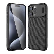Capa para celular Nillkin Capa para câmera deslizante para iPhone 15 Pro de 6,1 polegadas
