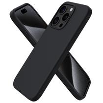 Capa para celular ORNARTO compatível com iPhone 15 Pro 6.1" preta