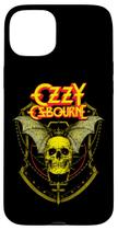 Capa para Celular Ozzy Osbourne Caveira Coroada iPhone 15 Plus
