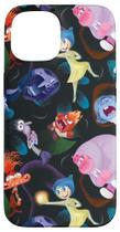 Capa para Celular PIXAR Divertida Mente 2 Emoções Pintadas iPhone 15