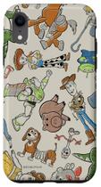 Capa para Celular PIXAR Toy Story 4 Retrô para iPhone XR