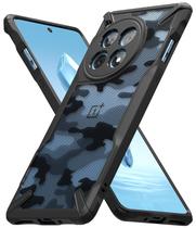 Capa para celular Ringke Fusion-X compatível com OnePlus 12R - Camo