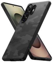 Capa para celular Ringke Onyx Samsung Galaxy S25 Ultra Camo preta