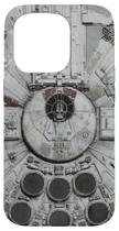 Capa para Celular STAR WARS Millennium Falcon Cinza para iPhone 15 Pro