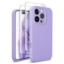 Capa para celular SUW iPhone 16 Pro 6,3" Silicone Roxa