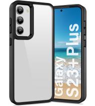Capa para Celular Vakoo Galaxy S23+ Plus 5G Transparente Preta Capa para Celular Vakoo Galaxy S23+ Plus 5G Transparente Preta