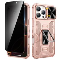 Capa para celular VEGO iPhone 16 Pro Max 6,9" rosa dourada