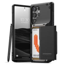 Capa para Celular VRS Design Damda Glide Pro para Galaxy S23 - Preto