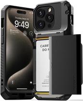 Capa para celular VRS DESIGN Damda Glide Pro Wallet iPhone 15 Pro