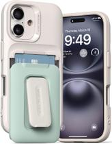 Capa para Celular VRS DESIGN Orb Carteira com Suporte para iPhone 16 Capa para Celular VRS DESIGN Orb Carteira com Suporte para iPhone 16