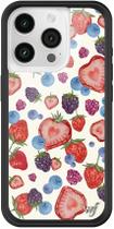 Capa para celular Wildflower Fruit Tart compatível com iPhone 15 Pro