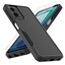 Capa para celular yuanming Moto G 5G 2024 Heavy Duty Black
