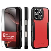 Capa para Celular ZERODAMAGE SAHARA iPhone 16 Pro Kit Vermelho