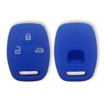 Capa Para Chave Canivete 3 Botões Honda - Azul Capa Para Chave Canivete 3 Botões Honda - Azul