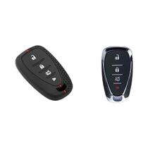 Capa Para Chave De Carro Chevrolet Para Cruze, Spark, Sonic, Camaro, Volt, Bolt, Trax, Malibu, Onix,