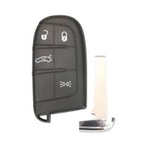 Capa para Chave Fiat 500, 500L, 500X e Toro - 3, 4 e 5 Botões - Lâmina SIP22