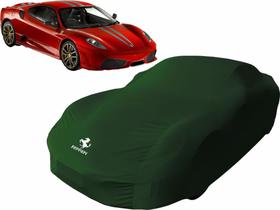 Capa Para Cobrir Carro Ferrari F430 Tecido Helanca Cor Verde