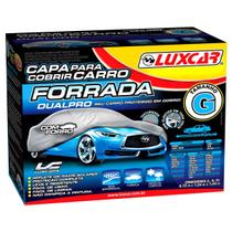 Capa para Cobrir Carro Forrada Dualpro Tamanho G - Luxcar