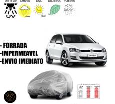 Capa para cobrir Carro GOLF FORRADA M - 100% Impermeável e Total Proteção Capa para cobrir Carro GOLF FORRADA M - 100% Impermeável e Total Proteção