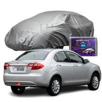 Capa Para Cobrir Carro Jac Motor J3 Sedan Impermeável com Forro Central Capa Para Cobrir Carro Jac Motor J3 Sedan Impermeável com Forro Central