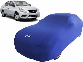 Capa Para Cobrir Carro Nissan Plus Versa Tecido Helanca