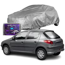 Capa Para Cobrir Carro Peugeot 206 com Forro central Impermeável AntiUv Capa Para Cobrir Carro Peugeot 206 com Forro central Impermeável AntiUv