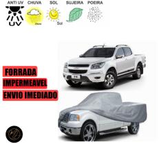 Capa para cobrir Carro S10 FORRADA GG - 100% Impermeável e Total Proteção