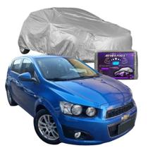 Capa Para Cobrir Carro Sonic Hatch Impermeável Com Forro Central Capa Para Cobrir Carro Sonic Hatch Impermeável Com Forro Central