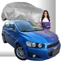 Capa Para Cobrir Carro Sonic Hatch Impermeável Com Forro Central Capa Para Cobrir Carro Sonic Hatch Impermeável Com Forro Central