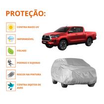 Capa Para Cobrir Carro Toyota Hillux Proteção Impermeável