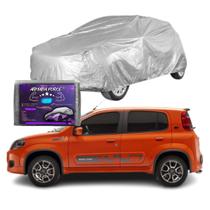 Capa Para Cobrir Carro Uno Way Impermeável AntiUv com Forro Central