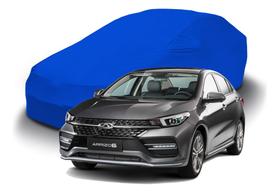 Capa Para Cobrir Carros Sedã Azul Royal Com Elástico Tecido Capa Para Cobrir Carros Sedã Azul Royal Com Elástico Tecido