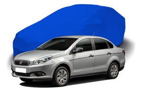 Capa Para Cobrir Carros Sedã Azul Royal Com Elástico Tecido Capa Para Cobrir Carros Sedã Azul Royal Com Elástico Tecido