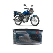 Capa para cobrir HONDA CG 125 Fan ESD/150 Fan ESDI Flex com forro P(201) Capa para cobrir HONDA CG 125 Fan ESD/150 Fan ESDI Flex com forro P(201)