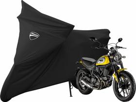 Capa Para Cobrir Moto Ducati Scrambler Icon De Luxo