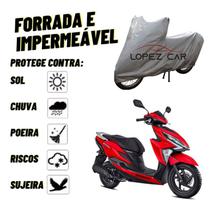 Capa Para Cobrir Moto Honda ELITE 125 Forrada, Impermeável, Anti-U.V. - Protege do Sol, Chuva e Poeira - LOPEZCAR