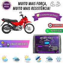 Capa para Cobrir Moto HONDA POP 110i 100% Forrada Forro Total Armada Force 100% Impermeável Forro Total Protege Sol Chuva Lona Proteção Automotiva