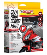 Capa para cobrir moto impermeável luxcar tamanho p motolux