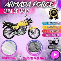 Capa para Cobrir Moto SUZUKI YES 125 100% Forrada Forro Total Armada Force 100% Impermeável Forro Total Protege Sol Chuva Lona Proteção Automotiva