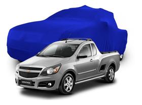 Capa Para Cobrir Picape Chevrolet Montana Com Elástico Capa Para Cobrir Picape Chevrolet Montana Com Elástico