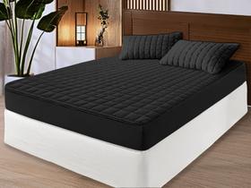 Capa Para Colchão Casal Impermeável Protetor Com Elástico 30 Alt Capa Para Colchão Casal Impermeável Protetor Com Elástico 30 Alt