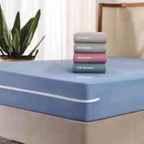 Capa Para Colchão Com Zíper Solteiro Atlântica Céu Azul Capa Para Colchão Com Zíper Solteiro Atlântica Céu Azul