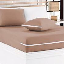 Capa para Colchão de Solteiro Atual com Zíper 100% Algodão.