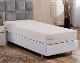 Capa para colchão de solteiro com ziper - protetor