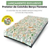 Capa Para Colchão Estampado Berço Mini Cama Antixixi Silencioso